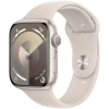 Smart saat Apple Watch Series 9 GPS 45mm Starlight Aluminium Case with Starlight Sport Band S/M (MR963QI/A)
