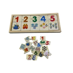 İnkişaf etdirən pazl 014911U, taxta