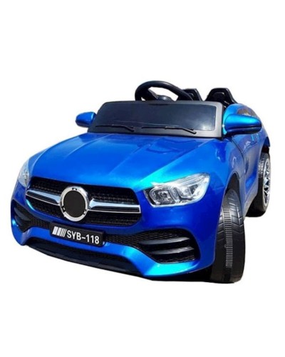 Uşaq elektrik avtomobili Mercedes SYB-118 Blue