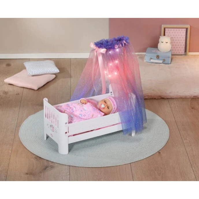 Pups üçün çarpayı Zapf Creation Baby Annabell Sweet Dreams, ağ/çəhrayı, 3+ yaş Pups üçün çarpayı Zapf Creation Baby Annabell Sweet Dreams, ağ/çəhrayı, 3+ yaş