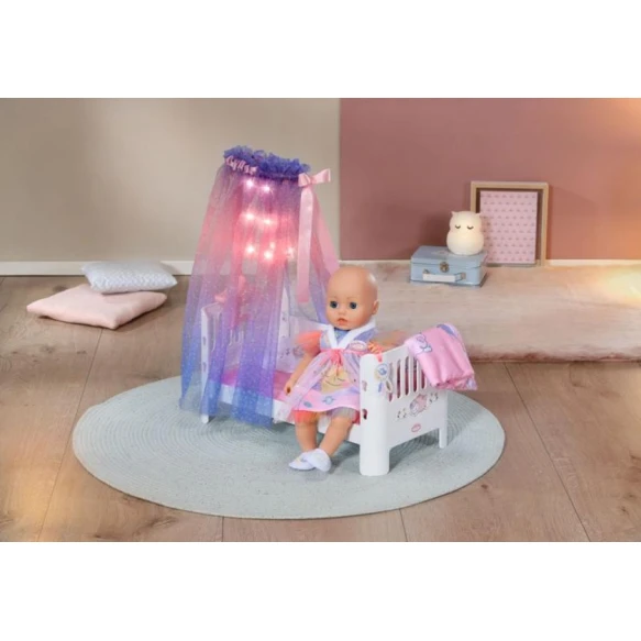 Pups üçün çarpayı Zapf Creation Baby Annabell Sweet Dreams, ağ/çəhrayı, 3+ yaş Pups üçün çarpayı Zapf Creation Baby Annabell Sweet Dreams, ağ/çəhrayı, 3+ yaş