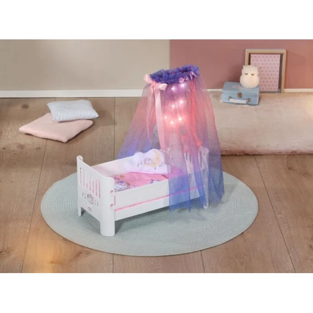 Pups üçün çarpayı Zapf Creation Baby Annabell Sweet Dreams, ağ/çəhrayı, 3+ yaş Pups üçün çarpayı Zapf Creation Baby Annabell Sweet Dreams, ağ/çəhrayı, 3+ yaş