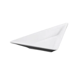 Блюдо сервировочное Wilmax WL-992406, треугольник, 18.5x18.5 см, фарфор, белый