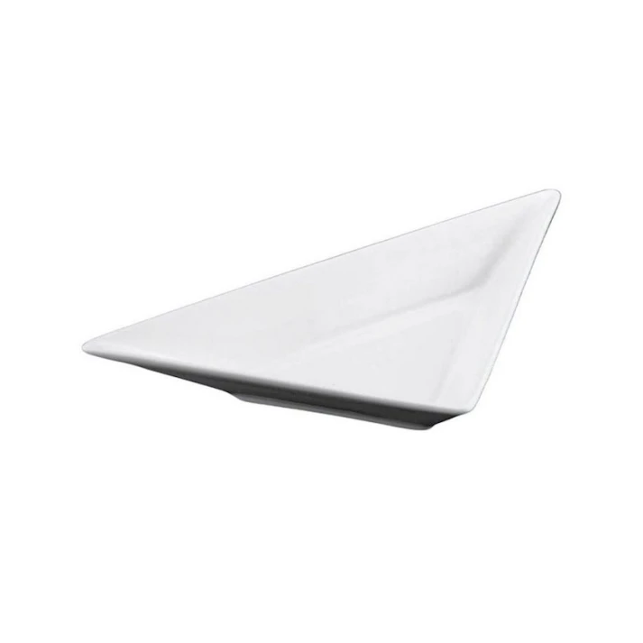 Блюдо сервировочное Wilmax WL-992406, треугольник, 18.5x18.5 см, фарфор, белый Блюдо сервировочное Wilmax WL-992406, треугольник, 18.5x18.5 см, фарфор, белый