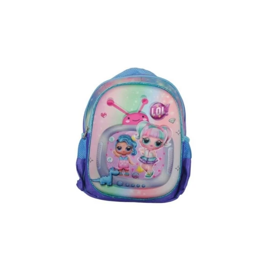 Школьный рюкзак BS-132, 32x25x15 см, водонепроницаемая ткань, разноцветный