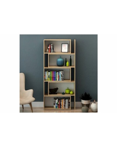 Stellaj Letta LDSP, taxta, 180x22x72 sm