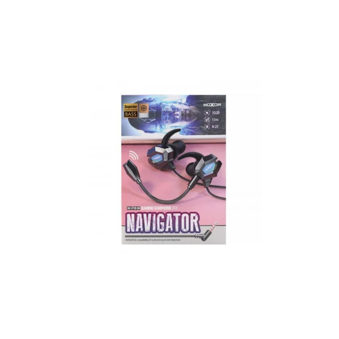 Наушники-гарнитура Moxom MX-EP38 GM Black