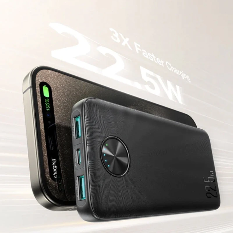 Внешний аккумулятор Joyroom JR-PBF15 10000 мАч Black Внешний аккумулятор Joyroom JR-PBF15 10000 мАч Black