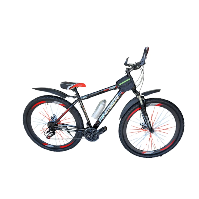 Dağ velosipedi Anmier ANM2403, qırmızı/qara, ölçü 26