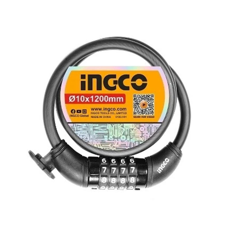 Велозамок с кодом Ingco DBK21012