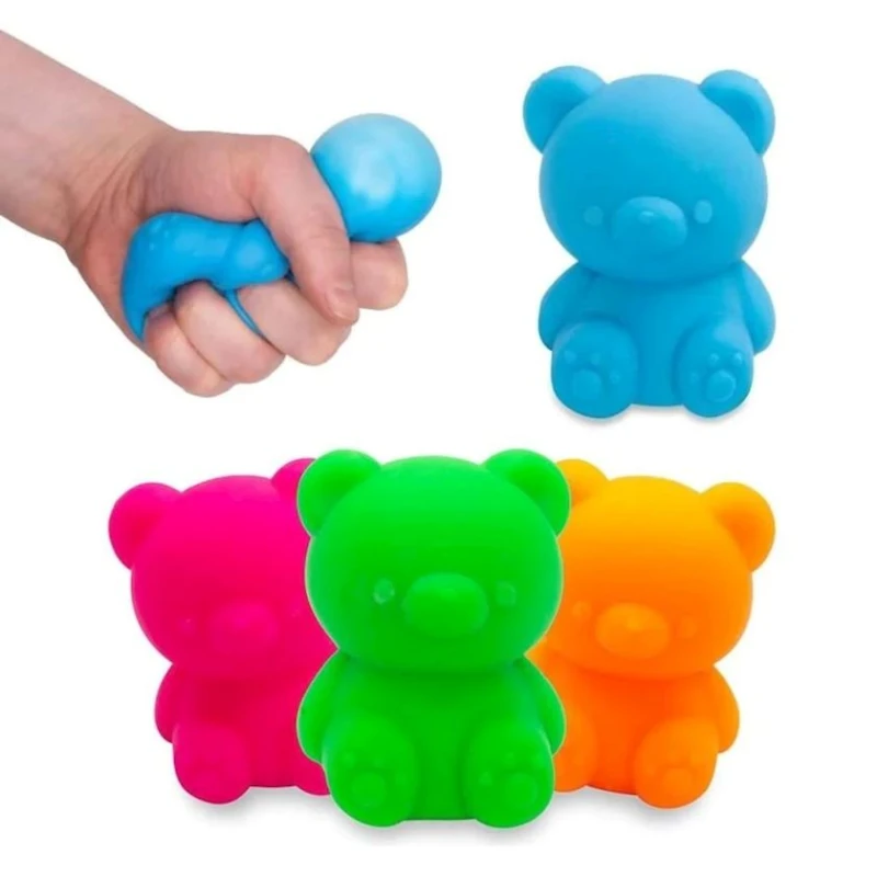 Игрушка-антистресс One for Fun Scented Squishy Bear Scrunchums, 3+ лет, 1 шт, товар в ассортименте