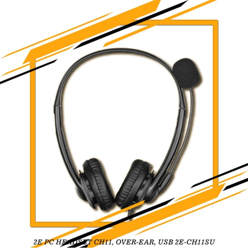 Наушники-гарнитура 2E CH11 4C Black Наушники-гарнитура 2E CH11 4C Black