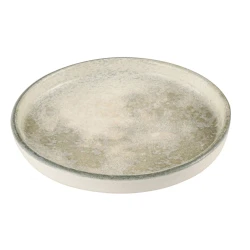 Тарелка Porland Stoneware 04SWA000006, керамогранит, бежевая, 27 см