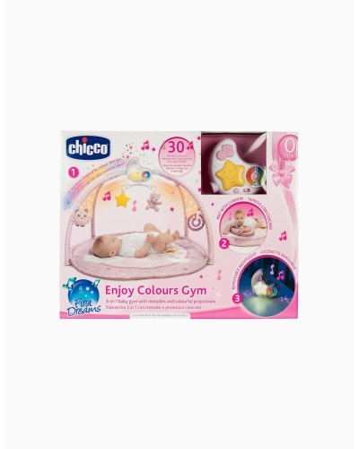 Oyun xalçası Chicco Enjoy Colors Gym Pink