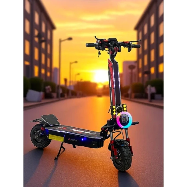 Электроскутер Yamali MK11 M6784, черный Электроскутер Yamali MK11 M6784, черный