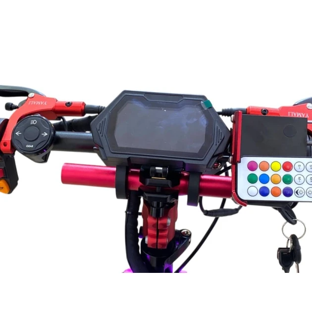 Электроскутер Yamali MK11 M6784, черный Электроскутер Yamali MK11 M6784, черный