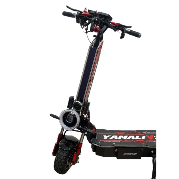 Электроскутер Yamali MK11 M6784, черный Электроскутер Yamali MK11 M6784, черный