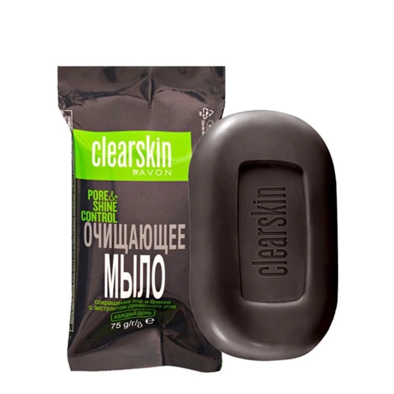 Avon Clearskin Pore&Shine Control, təmizləyici, kömür ekstraktı ilə, 75 q Avon Clearskin Pore&Shine Control, təmizləyici, kömür ekstraktı ilə, 75 q
