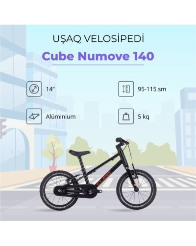 Velosiped Cube Numove 140 850200, ,14