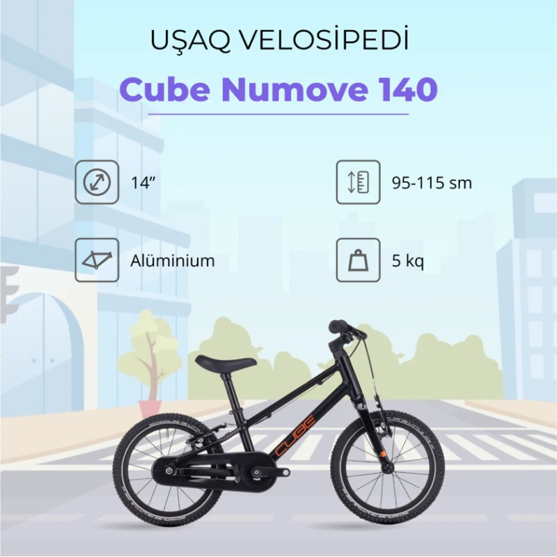 Велосипед Cube Numove 140 850200, ,14
