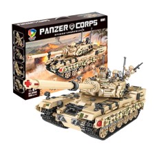 Конструктор Panzer AT1001, 1090 деталей