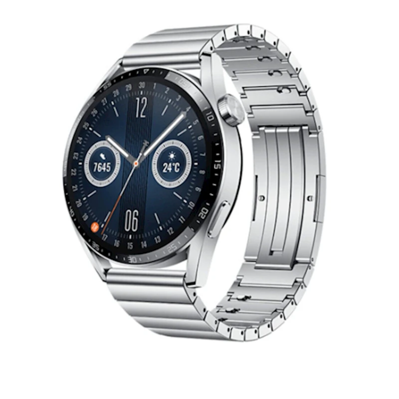 Смарт-часы Huawei Watch GT3 46mm Stainless Steel (6941487224524)