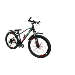 Velosiped Velostrim Strim-Siberia, qırmızı/yaşıl, ölçü 29