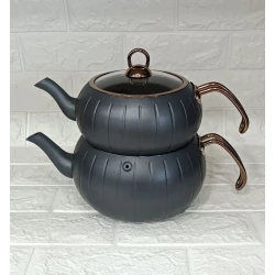 Набор чайников Oms SHA-00002512, черный/розовый, 3 л