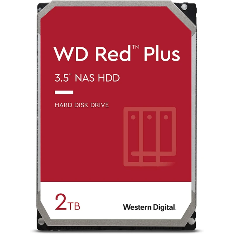 Жесткий диск Western Digital 2 TB Red Plus SATA 3.5 Жесткий диск Western Digital 2 TB Red Plus SATA 3.5