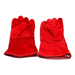 Рабочие перчатки для сварки 30 см, красные Рабочие перчатки для сварки 30 см, красные