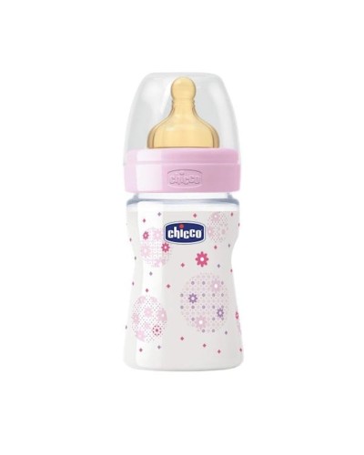 Balaca şüşə Chicco Well-Being Girl, orta axın, 150 ml