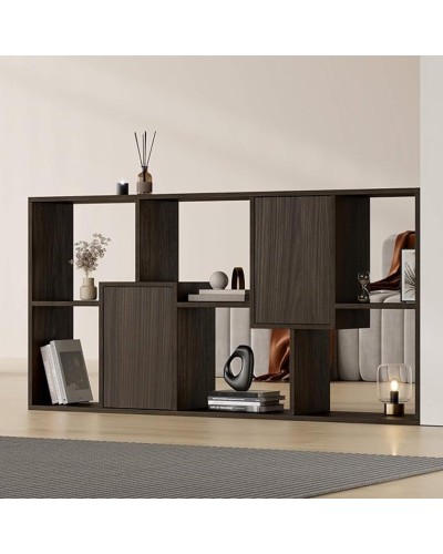 Stellaj Ev Plus ev_13111215, LDSP, qəhvəyi, 1600x800x280 mm