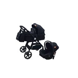 Детская коляска-набор 619 Черная