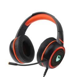Наушники-гарнитура Meetion HP030 Gaming Black/Orange