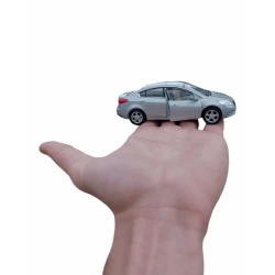 Машинка Kia Cerato, 11.5x4x3 см, серебристая Машинка Kia Cerato, 11.5x4x3 см, серебристая