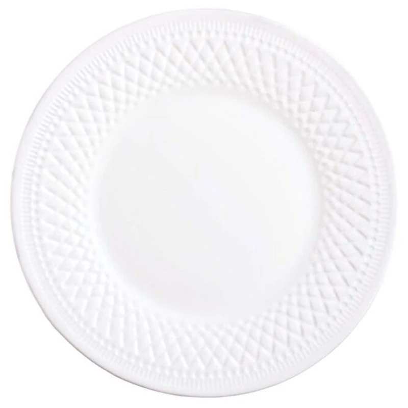 Desert üçün boşqab Luminarc Alizee Perle dairə, 22 sm, şüşə keramika, ağ Desert üçün boşqab Luminarc Alizee Perle dairə, 22 sm, şüşə keramika, ağ