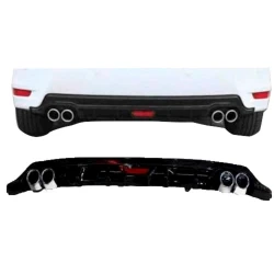 Диффузор заднего бампера Deluxe Boss 04 для автомобилей седан