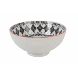 Kasa Porland Authentic, farfor, ağ, 21 sm