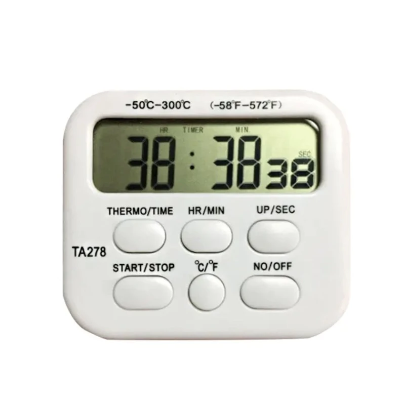 Кулинарный термометр TA278, ABS пластик/нержавеющая сталь, белый Кулинарный термометр TA278, ABS пластик/нержавеющая сталь, белый