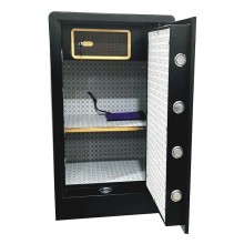 Ofis seyfi STRONG XD-075, açar ilə, qara, 800x460x400 mm