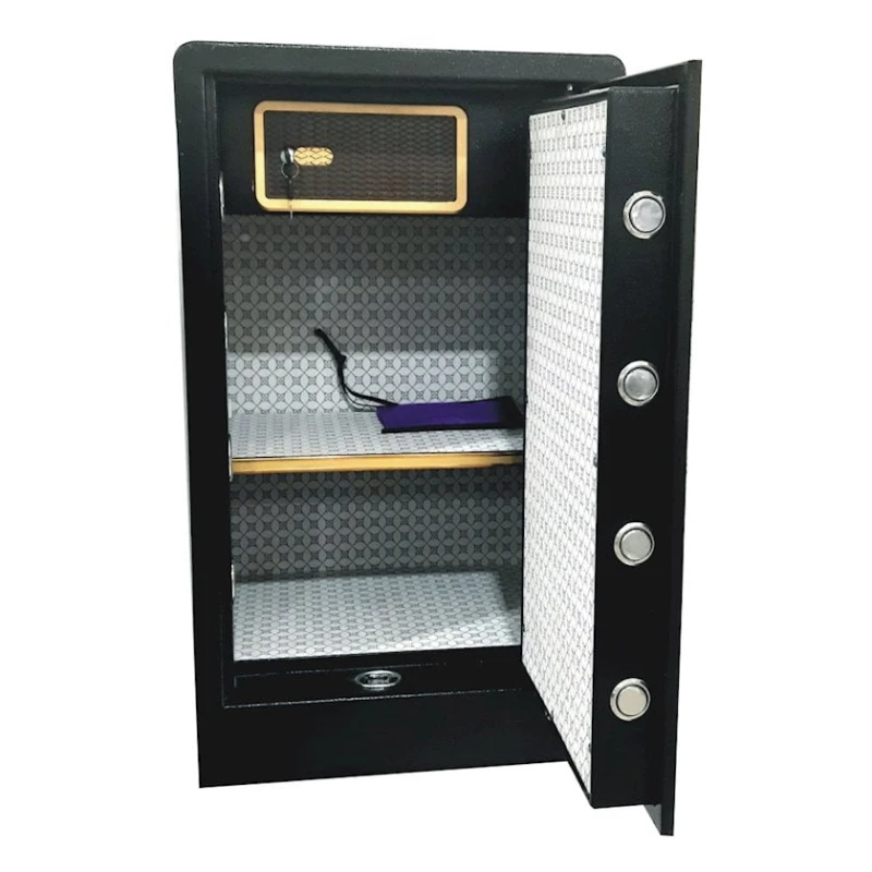 Офисный сейф STRONG XD-075, c ключом, черный, 800x460x400 мм Офисный сейф STRONG XD-075, c ключом, черный, 800x460x400 мм