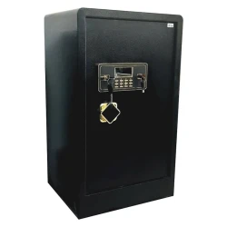 Офисный сейф STRONG XD-075, c ключом, черный, 800x460x400 мм