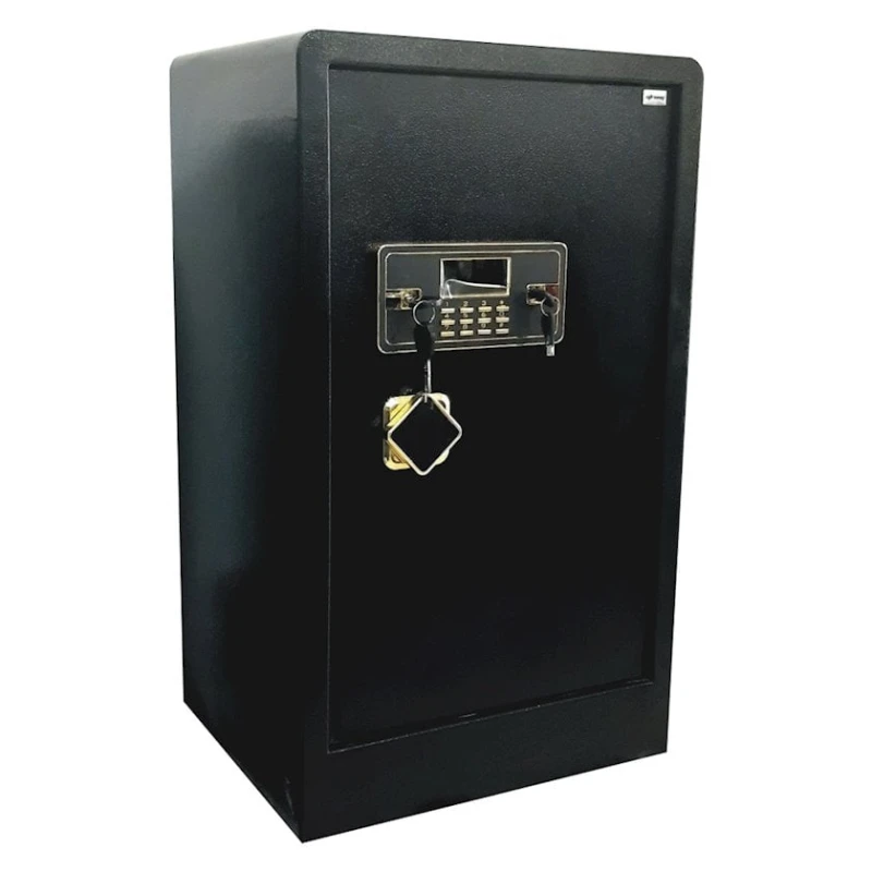 Офисный сейф STRONG XD-075, c ключом, черный, 800x460x400 мм Офисный сейф STRONG XD-075, c ключом, черный, 800x460x400 мм