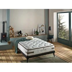 Матрас Bellona Kolajen Linen, 200x200 см, белый