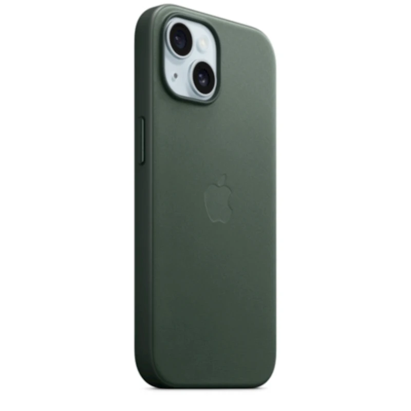 Чехол Apple FineWoven Case with MagSafe - Evergreen Model A3132 для iPhone 15 (MT3J3ZM/A)
