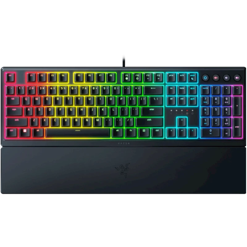 Клавиатура Razer Ornata V3 RGB 104key Mecha-Membrane Switch USB RU Black Клавиатура Razer Ornata V3 RGB 104key Mecha-Membrane Switch USB RU Black