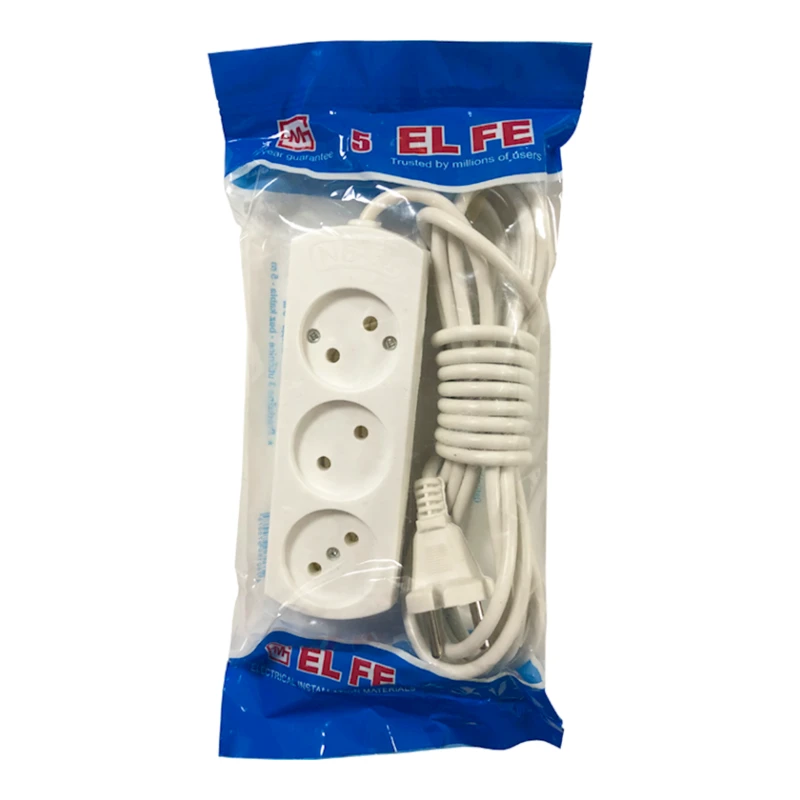 Удлинитель EL FE 5 м, 3-розеточный Удлинитель EL FE 5 м, 3-розеточный