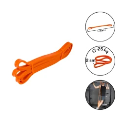 Эластичная лента Gymnic 6555 латекс, оранжевая