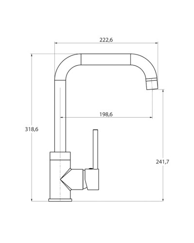 Qarışdırıcı Aquasanita Mirrus 5063-002