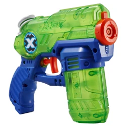 Su blasteri Zuru X-Shot Small Stealth Soaker, yaşıl/mavi, plastik, 4+ yaş, 20x4.1x19.5 sm